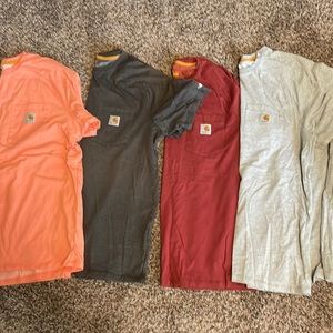 4 Carhartt force t-shirt